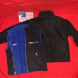 Size 7 Boys Sweatshirt/Vest Lot (2)